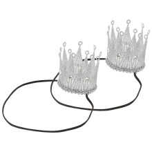 10St Elegant Silver Glitter För Prinsess Kostym Och Fest