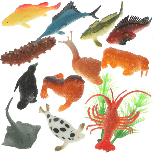 60 Peças Animais Do Marinhas Realistas 2