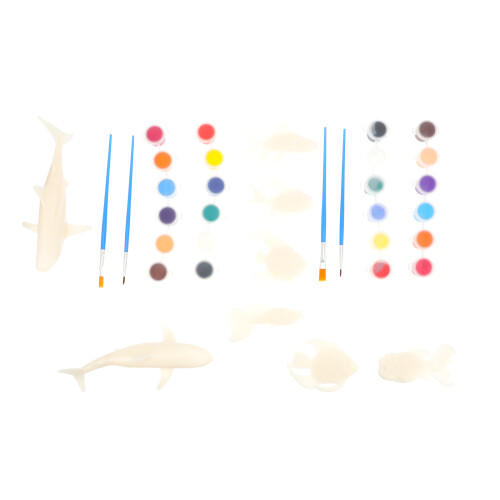 Conjunto De De Artificial Para Colorir Por Crianças 1