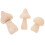 3 Stuks Onafgewerkt Paddestoel Diy Knutselproject 8