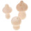3 Stuks Onafgewerkt Paddestoel Diy Knutselproject 6