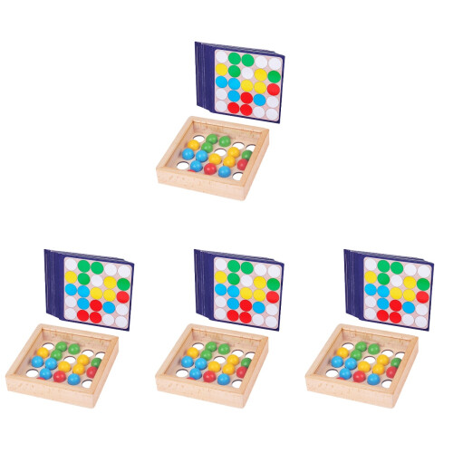 4 Sets Kinder Rollende Kralen Speelgoed Educatief 2
