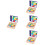 4 Sets Kinder Rollende Kralen Speelgoed Educatief 7