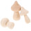 3 Stuks Onafgewerkt Paddestoel Diy Knutselproject 9