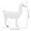 2 Unidades De Alpaca Simulada Plástico Para Crianças 10