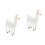 2 Unidades De Alpaca Simulada Plástico Para Crianças 6