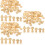 90 Stks Geleide Paddenstoel Ornamenten 7