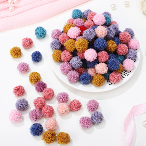 200 Kleine Bastelpompons Für Künstler 2