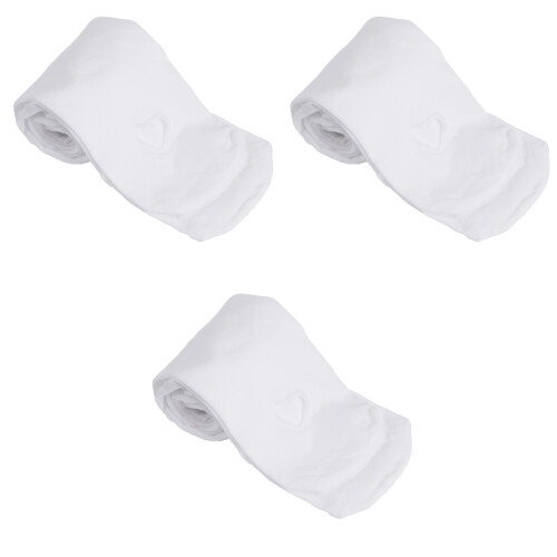 3St Witte Footed Ballet Panty's Met Soepele Pasvorm 2