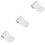 3St Witte Footed Ballet Panty's Met Soepele Pasvorm 5