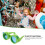 1 Set Kinderen Drie Kleuren Glazen Bril Speelgoed 8