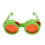 1 Set Kinderen Drie Kleuren Glazen Bril Speelgoed 4