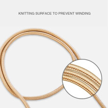 3M Nylon Geflochtenes Micro USB Kabel Für Ohne Verknotung