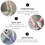 4Paires -Mollet Coton Confortables Pour 6