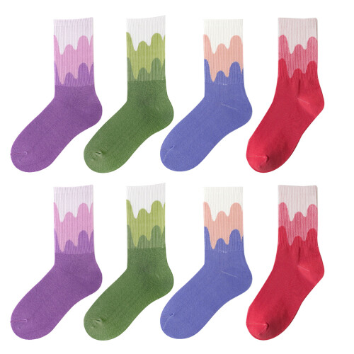 4Paires -Mollet Coton Confortables Pour 1