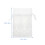 6Pcs White Polyester Lace Drawstring Jewelry Gift Pouches for Storage 2