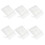 6Pcs White Polyester Lace Drawstring Jewelry Gift Pouches for Storage 4