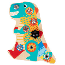 3 sets kinder dino holz spielzeug, zerlegbar, sensorisch,