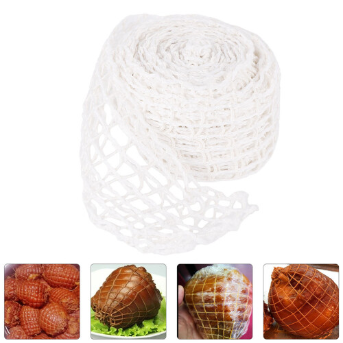 Küchenfleischnetz Für Rindfleisch Großpackung Weiß Polyester 2