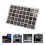 Car Switch Panel Sticker Leuchtend Im Dunkeln Selbstklebend 10