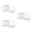 60Stk Mini Perlen Aufbewahrungsbox PP Transparent Hartschale 6