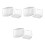 60Stk Mini Perlen Aufbewahrungsbox PP Transparent Hartschale 7