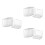 60Stk Mini Perlen Aufbewahrungsbox PP Transparent Hartschale 8