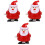 3 Stuks Opwindbare Kerstman Speelgoed Feestcadeau 5