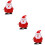 3 Stuks Opwindbare Kerstman Speelgoed Feestcadeau 11