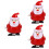3 Stuks Opwindbare Kerstman Speelgoed Feestcadeau 8