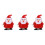 3 Stuks Opwindbare Kerstman Speelgoed Feestcadeau 6