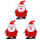 3 Stuks Opwindbare Kerstman Speelgoed Feestcadeau 4