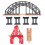 2 Stuks Trein Spoorbrug Model Speelgoed Decoratief Platform 1