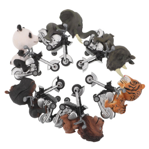 6 Stuks Animal Pull-Back Auto Speelgoed Set Voor Kinderen