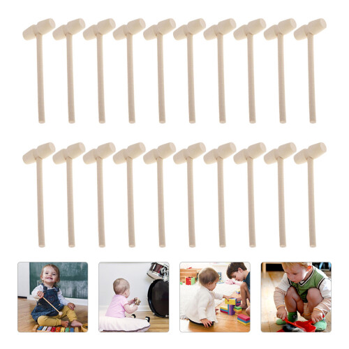 20 Stuks Massief Mini Slaghamer Educatief Speelgoed 2