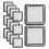 15 Pcs Blank Ink Pad Practical Pads Diy Child Office 4