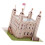 4 Set Puzzle Edifici Famosi 3D Torre Architettonico 3