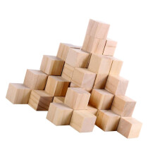 50 Pezzi Cubi Legno Per Bambini Puzzle E Lavoretti