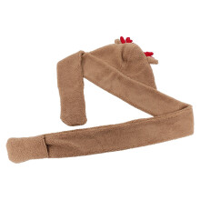 1Stk Frauen Wollhut Mit Schal Antler-Design