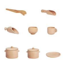 2 Sets Tafelgeschirr Spielzeug Einzigartiges Händisches Set