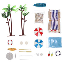 18 Teile/Set Mini Sommer Muschel Strandstil Bunt