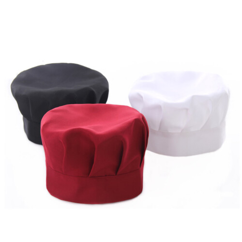 chapeau de chef en bouffant ajustable