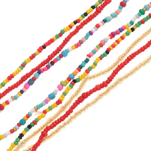 4 Bikini Taille Kralen Taille Ketting Mis De Decoratie 2
