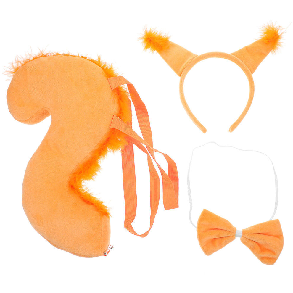 1 Sztuka Opaska Na WiewióRki Z Krawatem I Ogonem Do Cosplayu-image