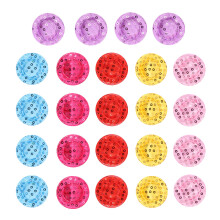 48Pièces Mini Chapeaux Colorés À Main Pour Décoration Jouets DIY
