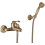 Elegant Shower Suite, Plastic Construction Ensures Lightweight Durability, Water Efficient Design For Responsible Usage, Includes All Necessary Access 1