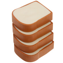 4Stk Toastform Radiergummis Für Haushalt Party Favors