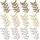 60pcs Pocket Corner Protector Jewelry Box Metal Notebook 9