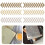 60pcs Pocket Corner Protector Jewelry Box Metal Notebook 8