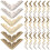 60pcs Pocket Corner Protector Jewelry Box Metal Notebook 4